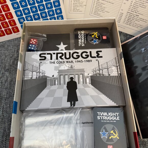 Twilight Struggle (open, unpunched) GMT Games GMT0510-19 - Picture 12 of 15